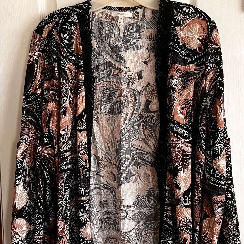 New Maurcies Open Front Cardigan